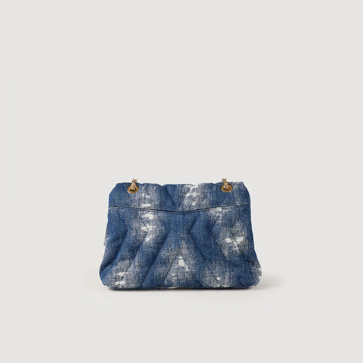 Fashion Distressed Denim Mila Bag Women Pouches & Handbags