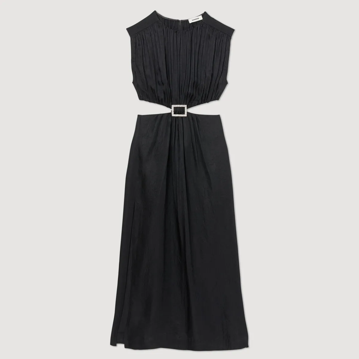 New Embellished Midi Dress Women Dresses