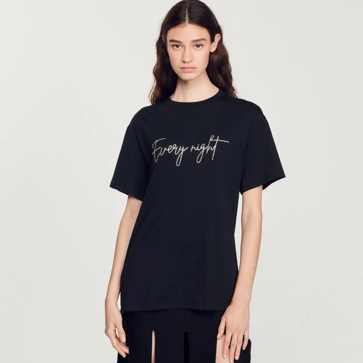 Cheap Embroidered Every Night T-Shirt Women T-Shirts