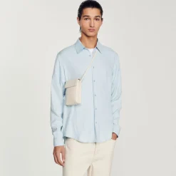 Best Sale Flowing Long-Sleeved Shirt Men Shirts