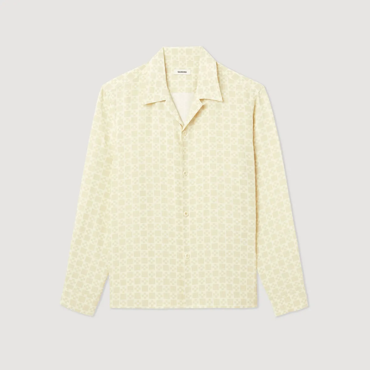 Cheap Flowing Shirt With Spread Collar Men Shirts