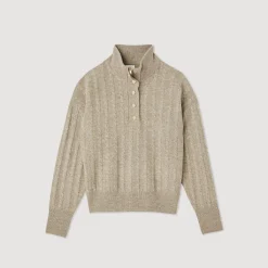 Discount High-Neck Sweater Women Matching Sets