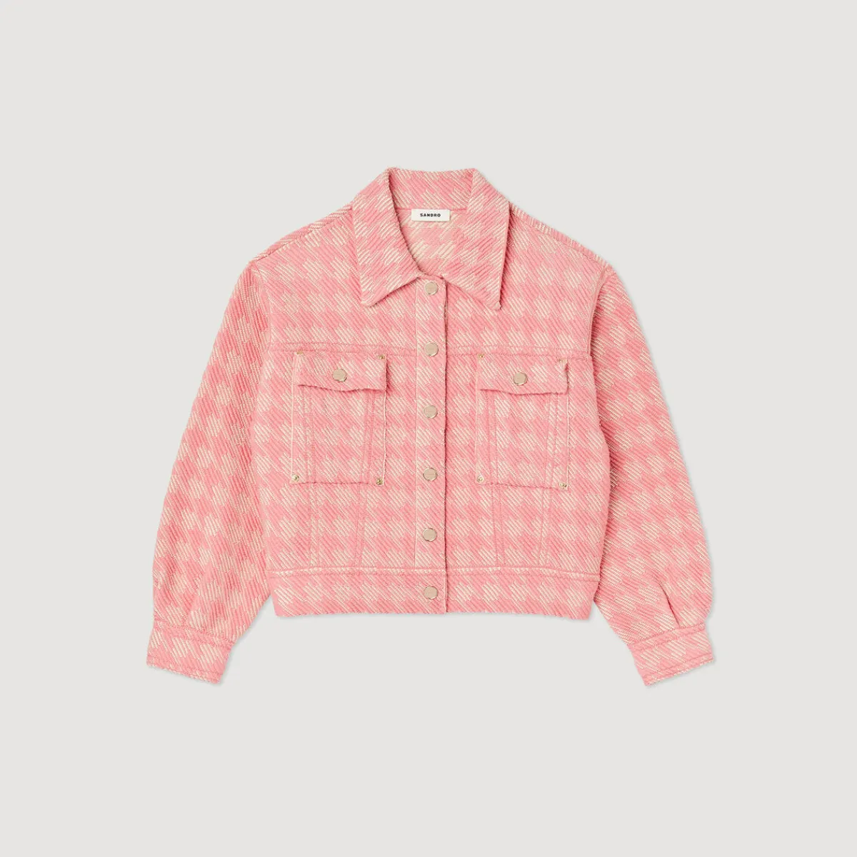 Store Houndstooth Jacket Women Jackets & Blazers