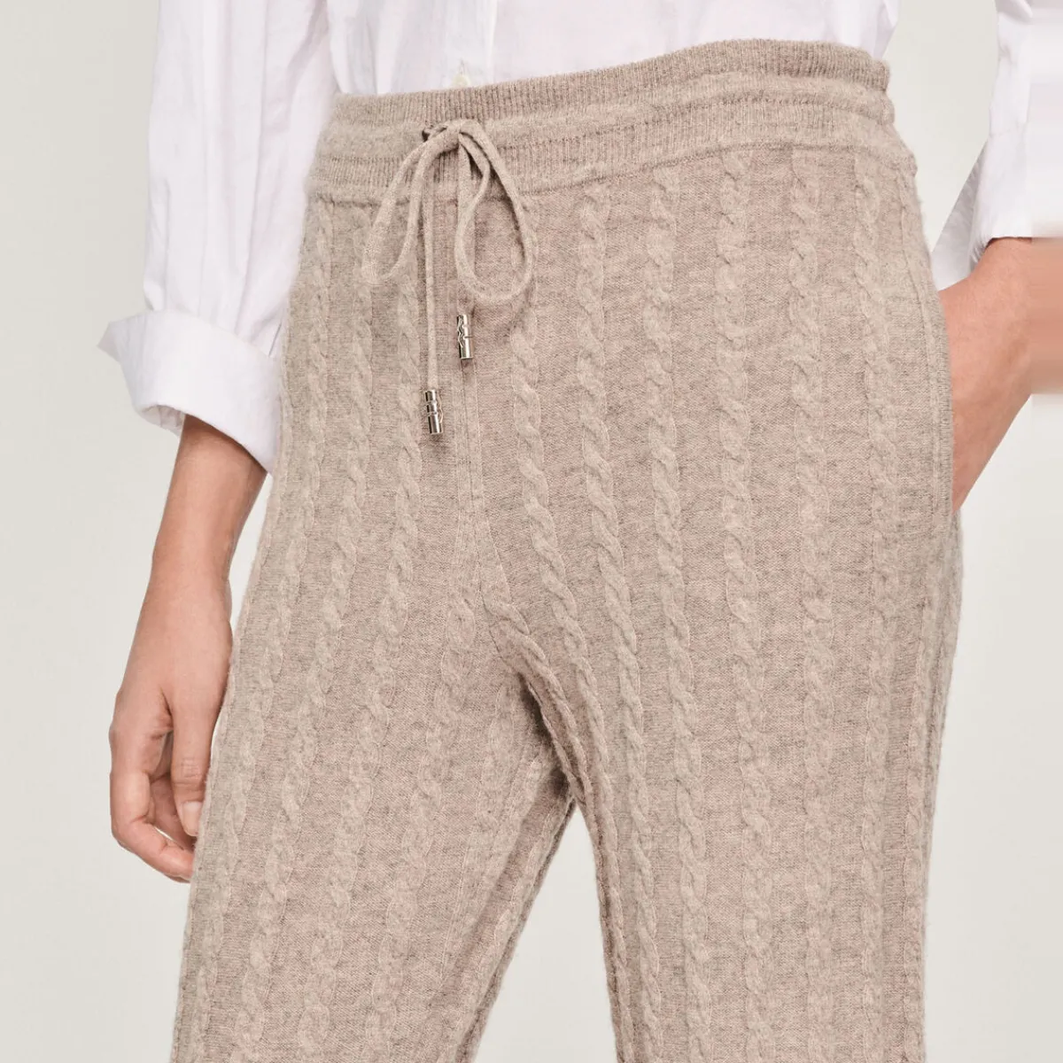 Cheap Knitted Jogging Bottoms Women Matching Sets