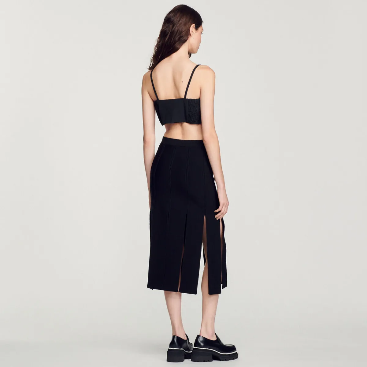 Best Sale Knitted Skirt With Wide Fringes Women Skirts