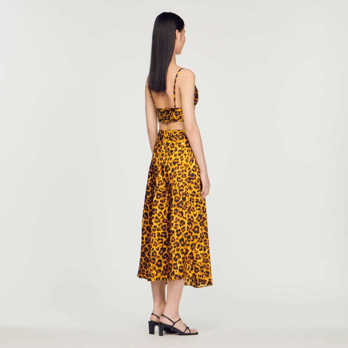 Hot Leopard Skirt Women Matching Sets