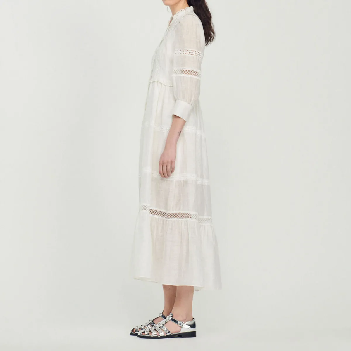 Online Long Lace Dress Women Dresses