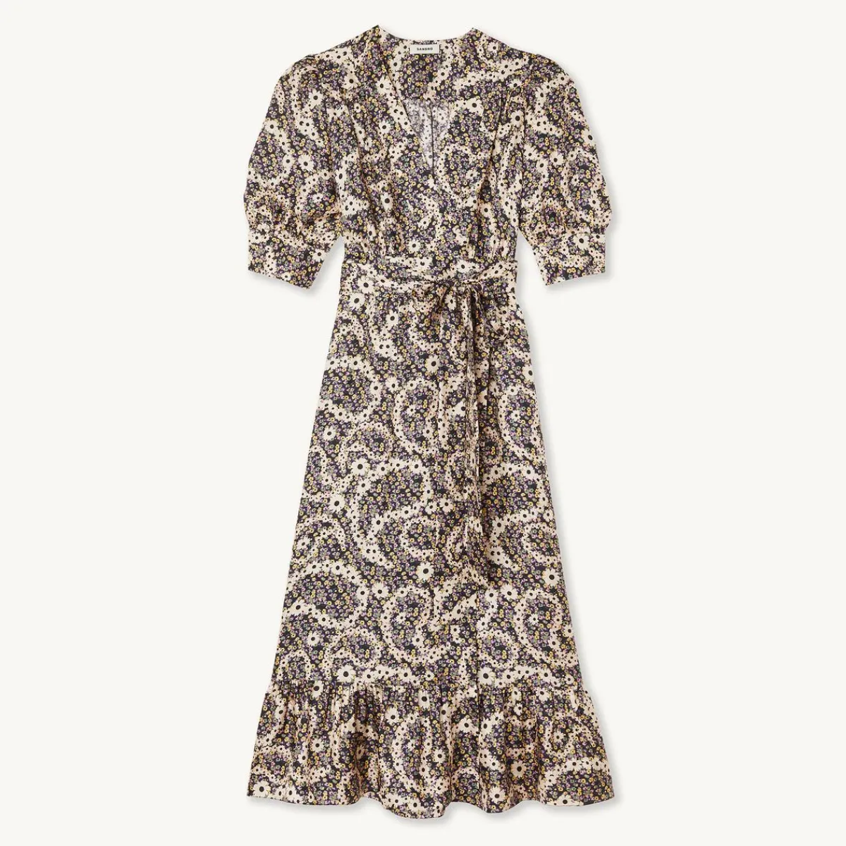 Flash Sale Long Paisley Printed Dress Women Dresses