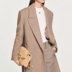 Hot Long Wool Blend Coat Women Coats