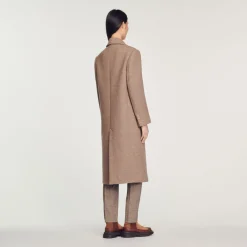 Hot Long Wool Blend Coat Women Coats