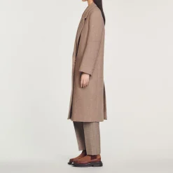 Hot Long Wool Blend Coat Women Coats