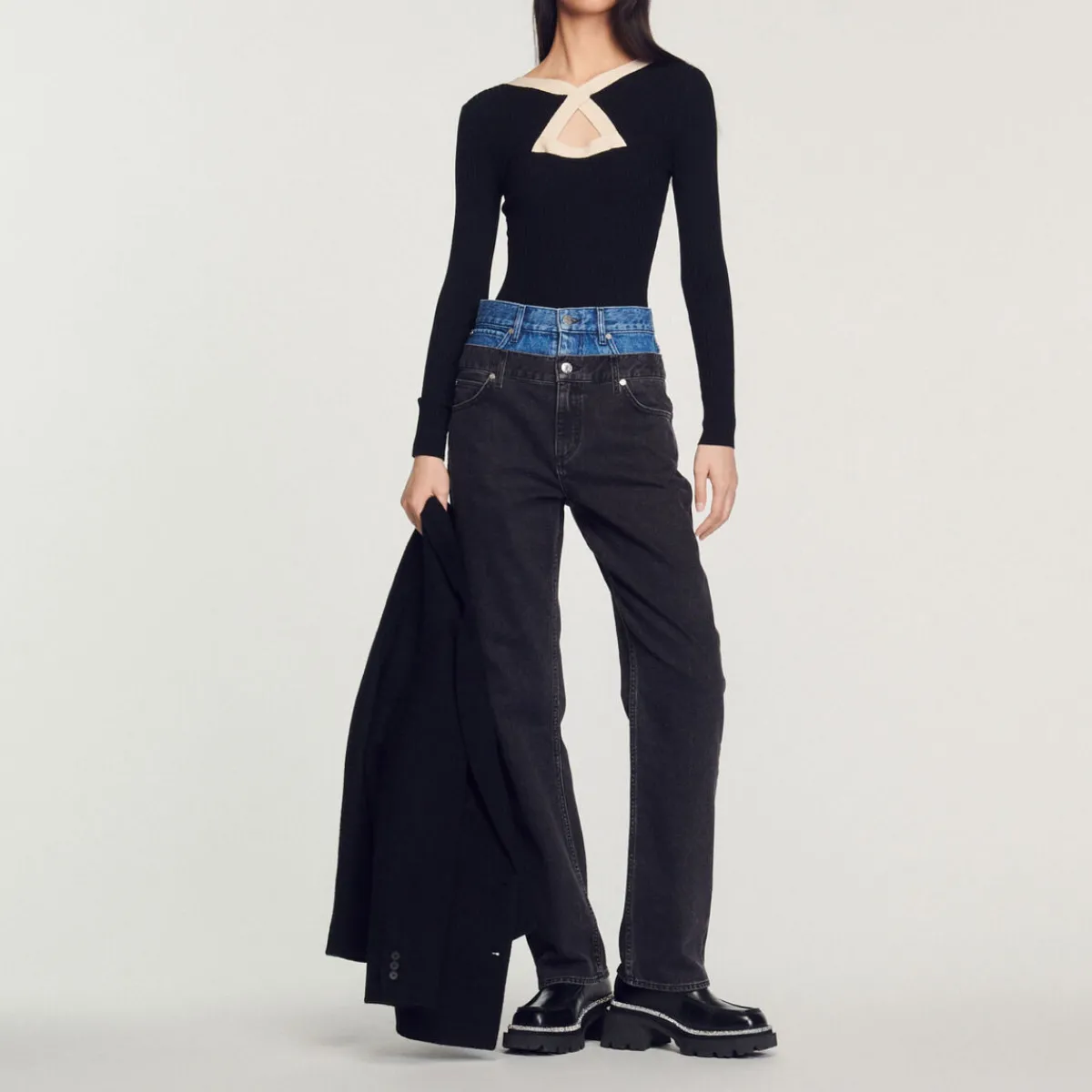 Outlet Long-Sleeved Bodysuit Women Sweaters & Cardigans