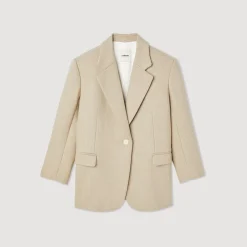 Hot Oversized Suit Jacket Women Jackets & Blazers