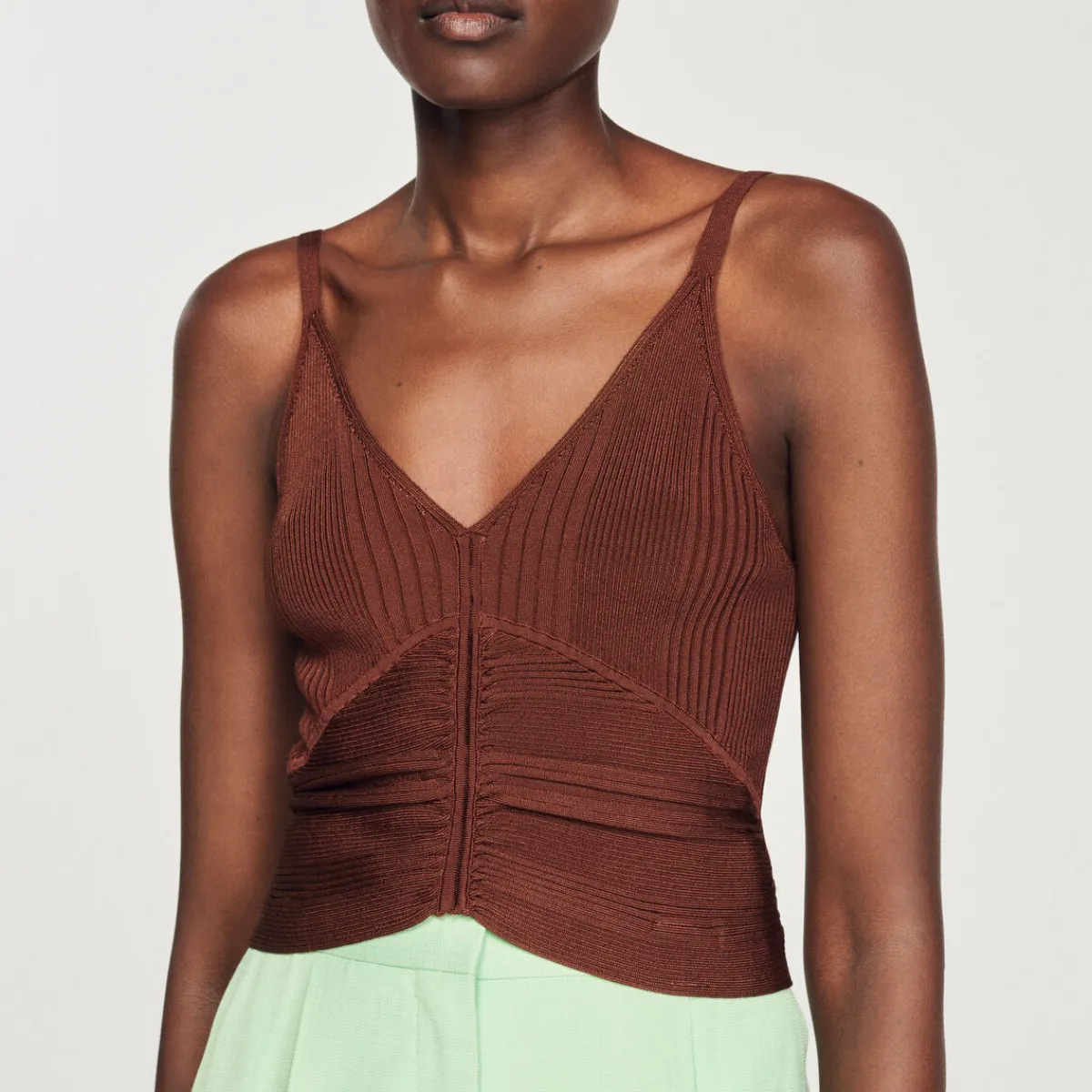 Outlet Pleated Tank Women Sweaters & Cardigans