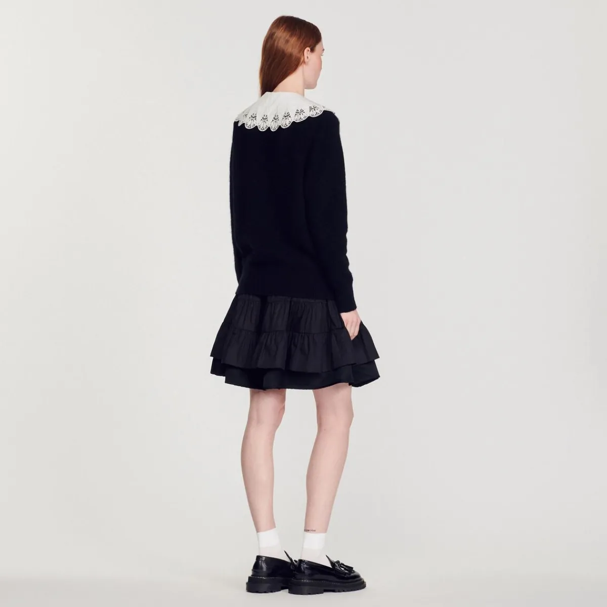 Sale Poplin Collar Sweater Women Sweaters & Cardigans
