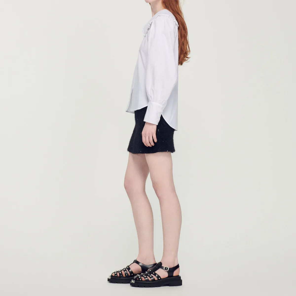 Store Poplin Shirt With Peter Pan Collar Women Tops & Shirts