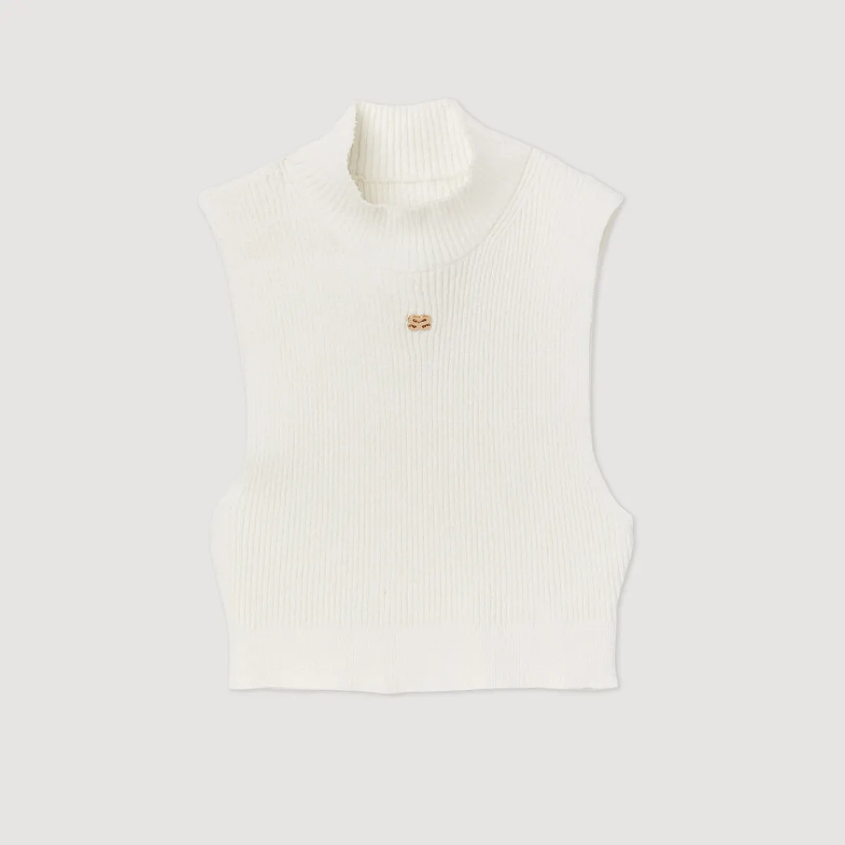 Cheap Ribbed Cropped Sweater Women Sweaters & Cardigans