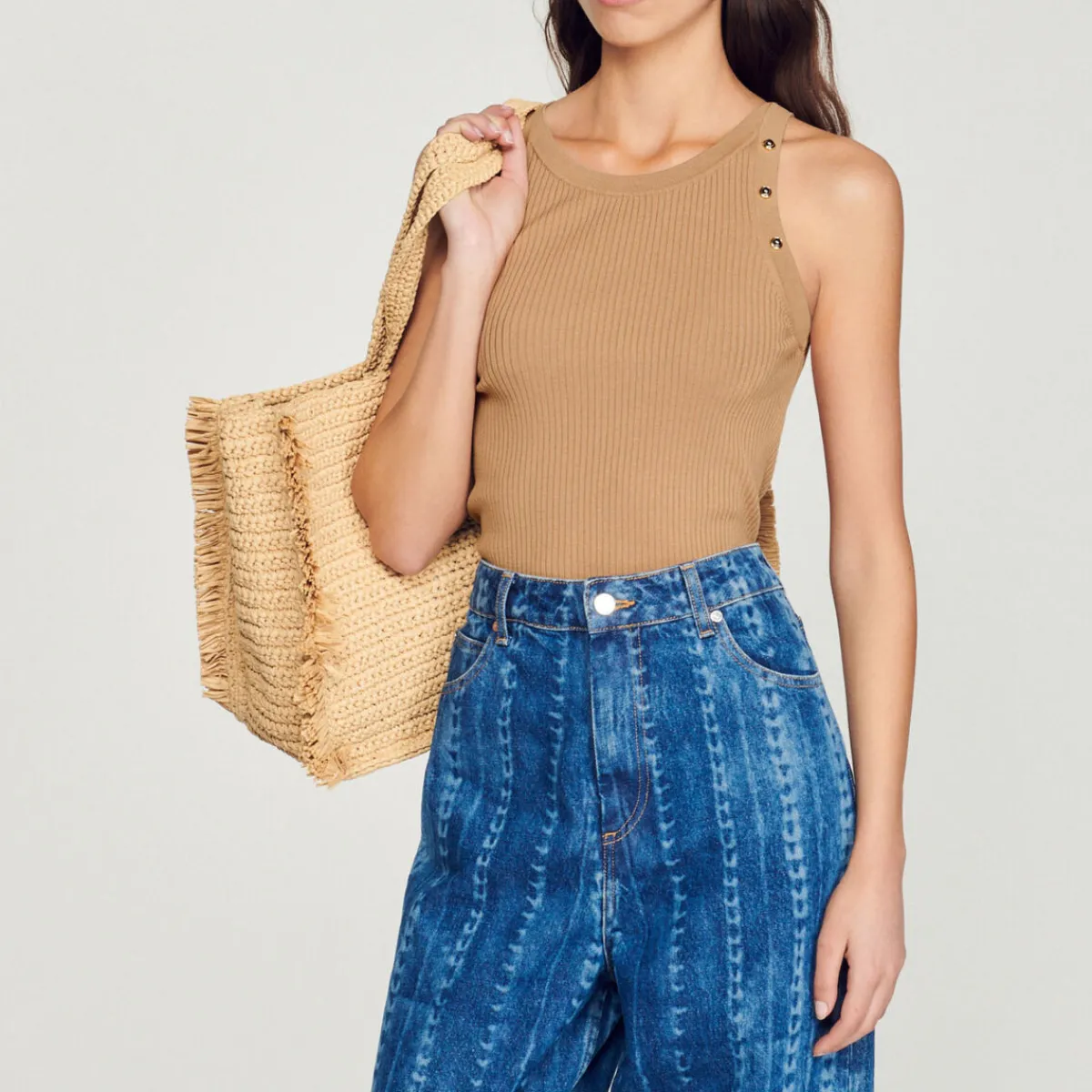 Shop Ribbed Tank Women Sweaters & Cardigans