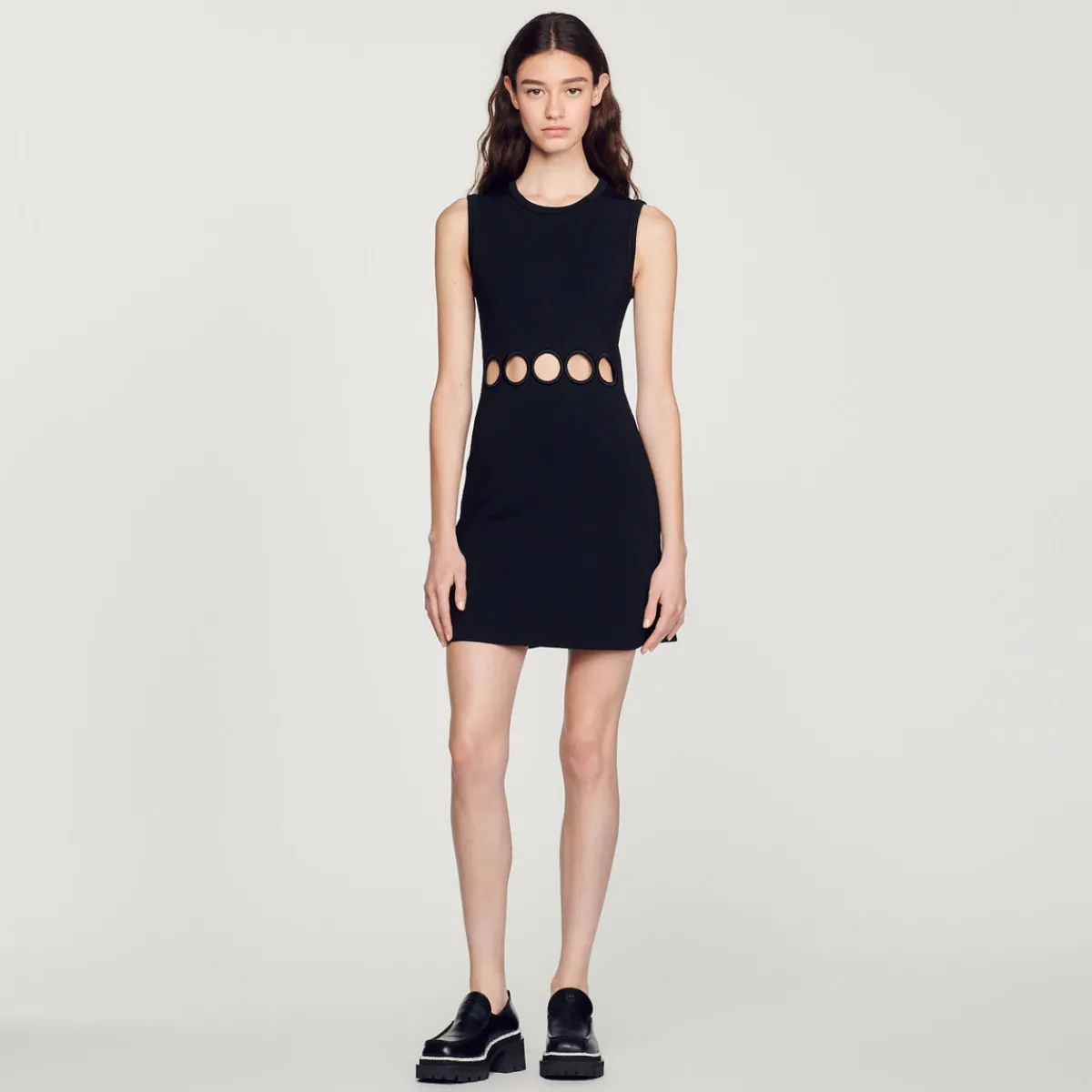 Sale Short Openwork Dress Women Dresses
