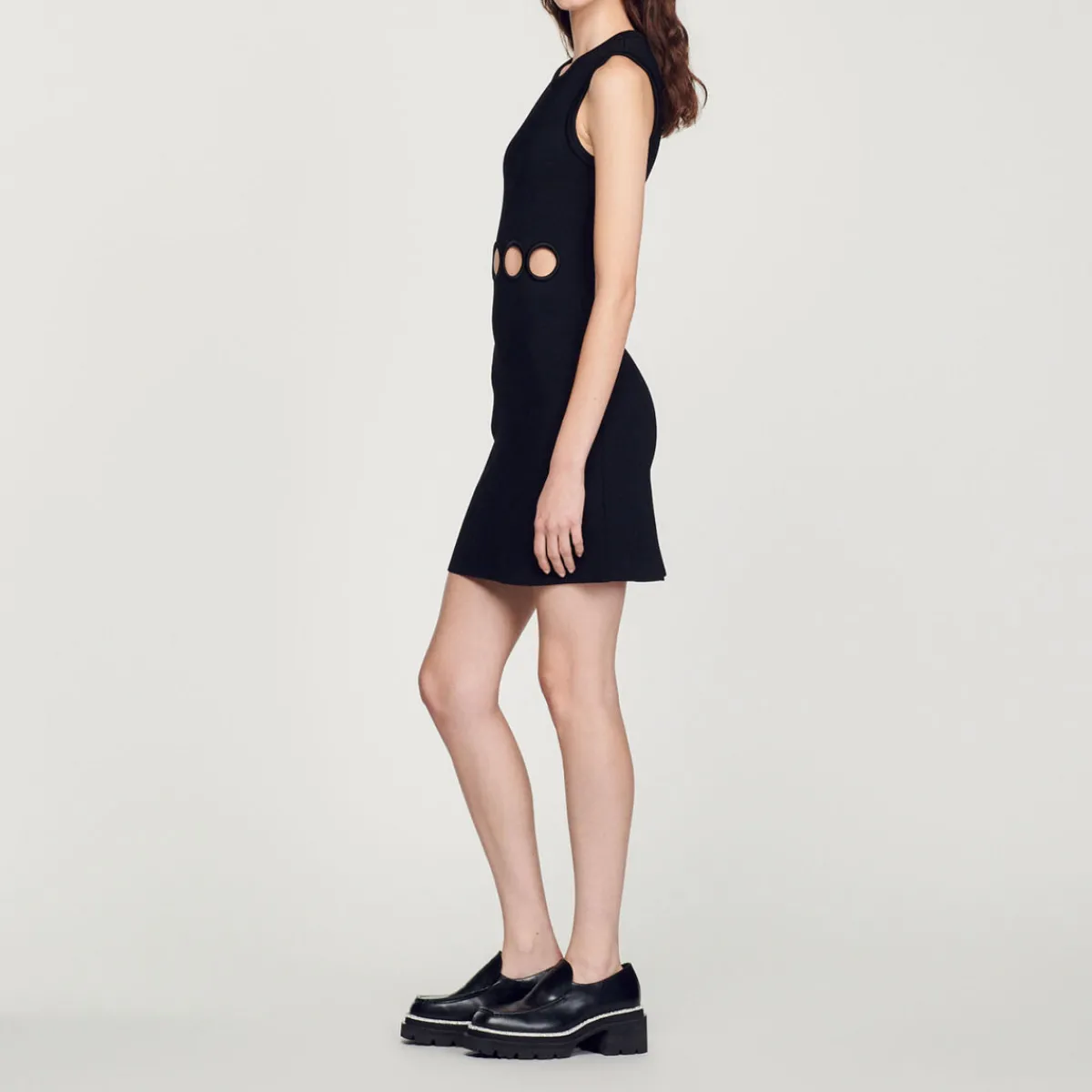 Sale Short Openwork Dress Women Dresses