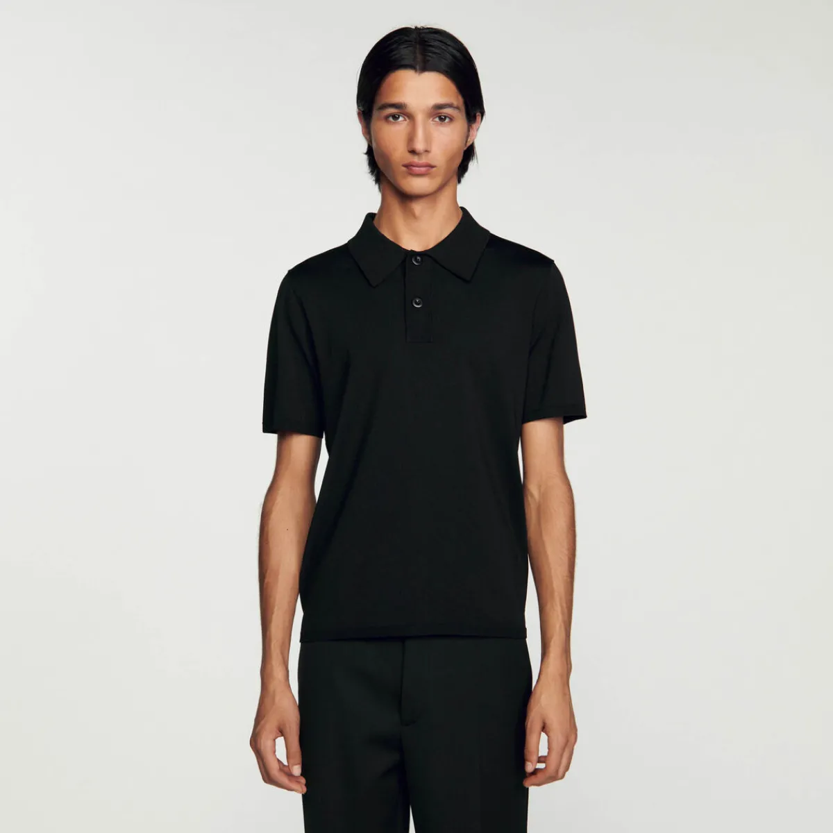 Fashion Short-Sleeve Knitted Polo Shirt Men T-Shirts & Polos