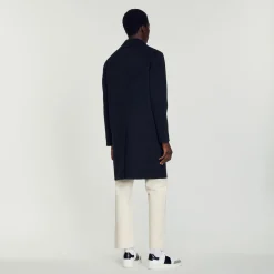 Best Straight-Cut Wool Coat Men Coats