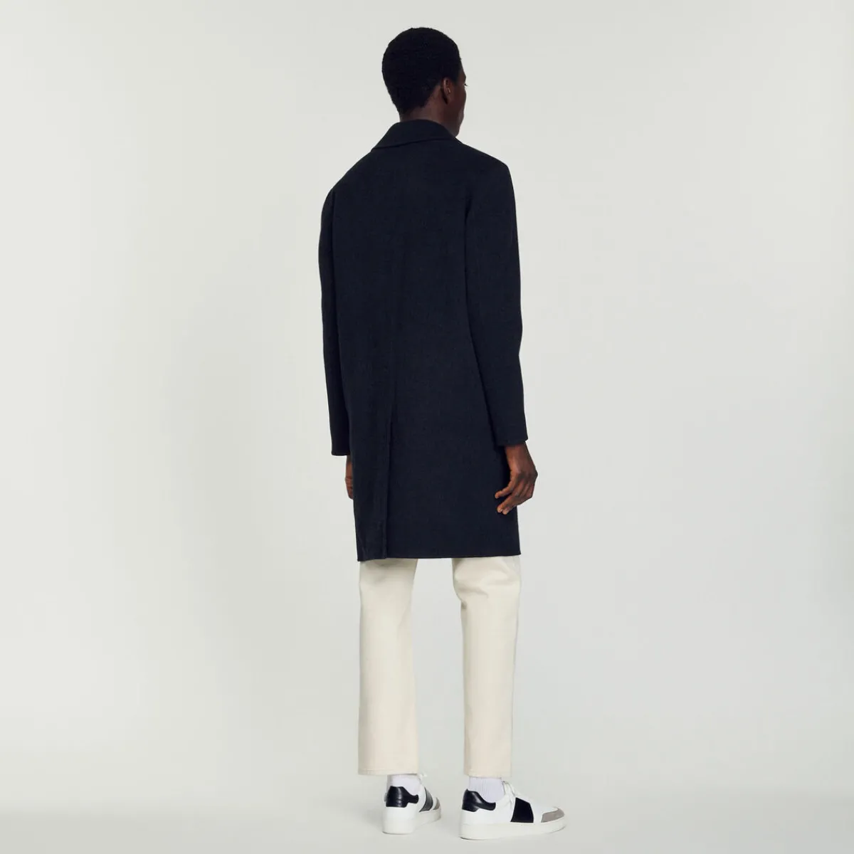Best Straight-Cut Wool Coat Men Coats