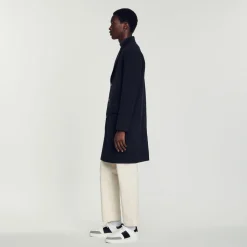 Best Straight-Cut Wool Coat Men Coats