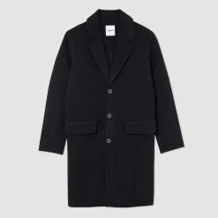 Best Straight-Cut Wool Coat Men Coats