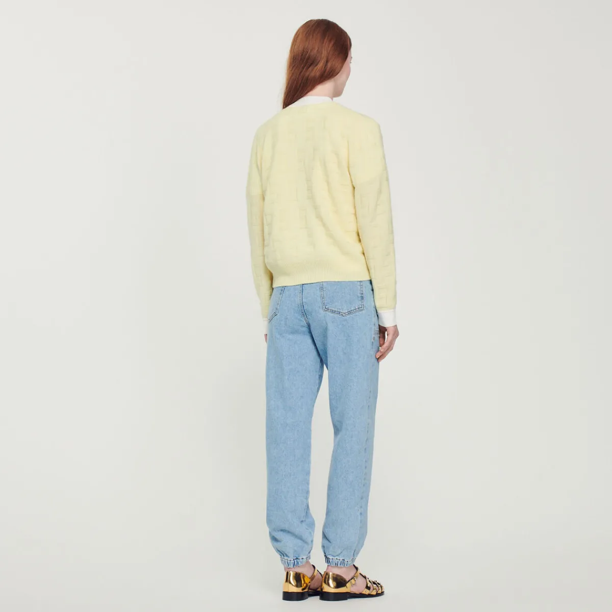 Sale Two-Tone Cardigan Women Sweaters & Cardigans