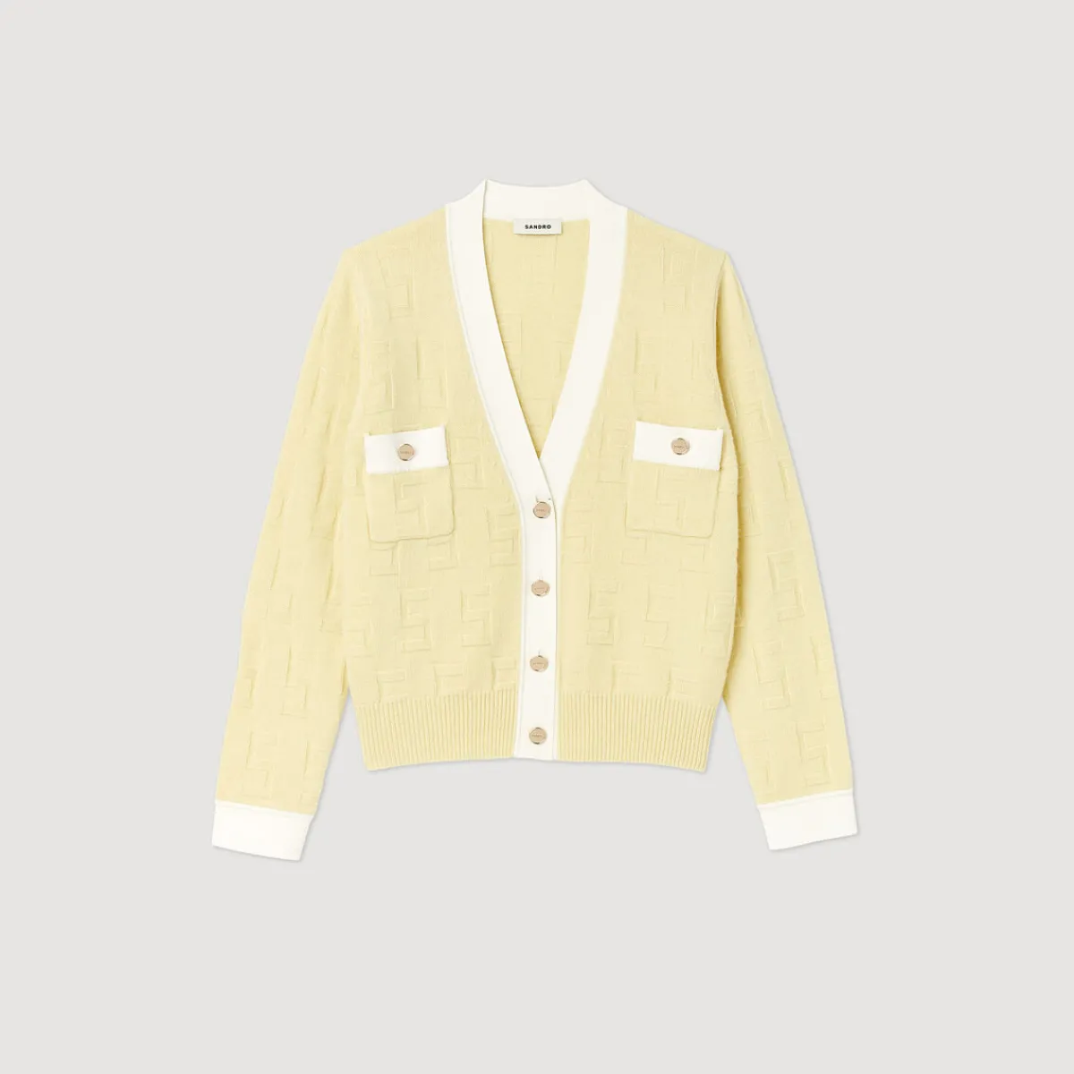 Sale Two-Tone Cardigan Women Sweaters & Cardigans