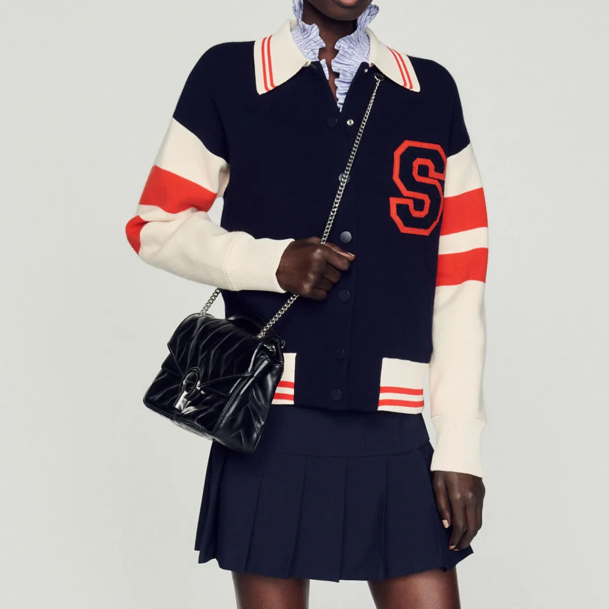 Shop Varsity Coatigan Women Sweaters & Cardigans