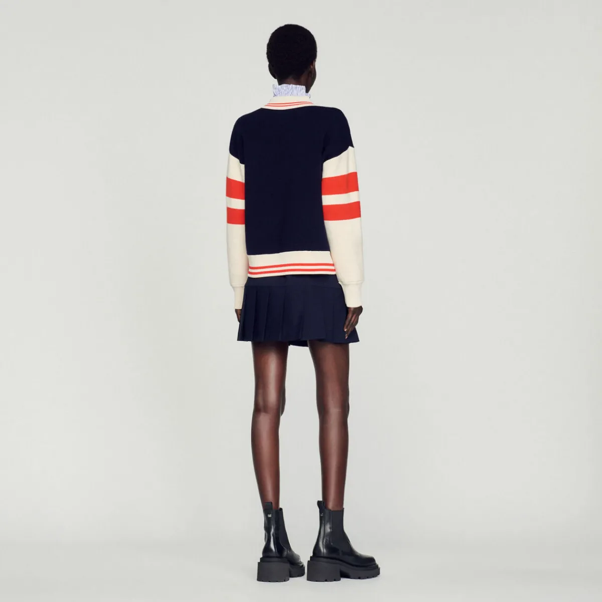 Shop Varsity Coatigan Women Sweaters & Cardigans