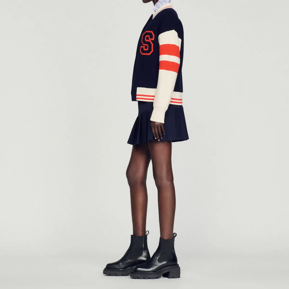 Shop Varsity Coatigan Women Sweaters & Cardigans