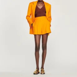 New Wide-Leg Shorts Women Matching Sets